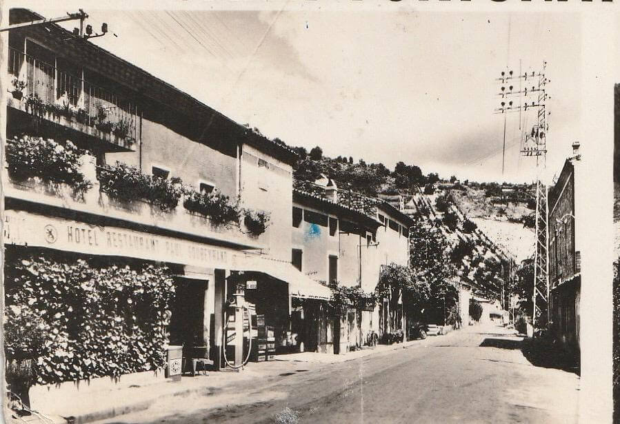Photos d’archives avant l'ouverture du restaurant en 1987